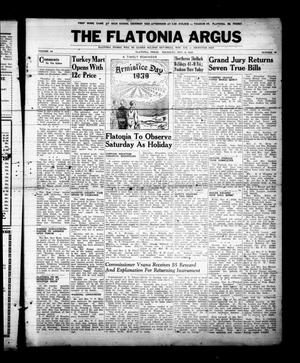 The Flatonia Argus (Flatonia, Tex.), Vol. 64, No. 46, Ed. 1 Thursday, November 9, 1939