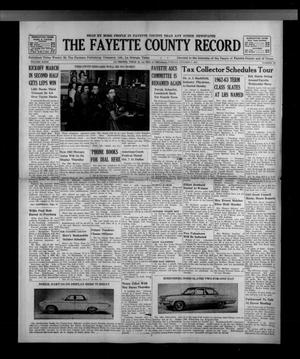 The Fayette County Record (La Grange, Tex.), Vol. 40, No. 96, Ed. 1 Tuesday, October 2, 1962