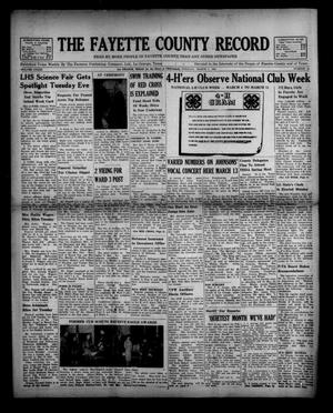The Fayette County Record (La Grange, Tex.), Vol. 39, No. 36, Ed. 1 Tuesday, March 7, 1961
