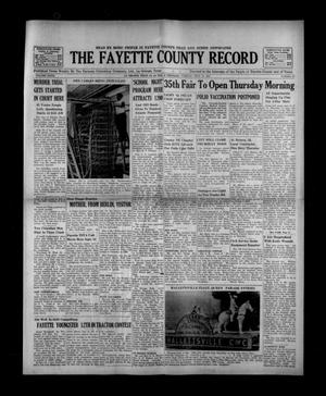The Fayette County Record (La Grange, Tex.), Vol. 40, No. 92, Ed. 1 Tuesday, September 18, 1962