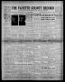 Newspaper: The Fayette County Record (La Grange, Tex.), Vol. 39, No. 58, Ed. 1 T…