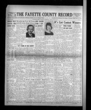 The Fayette County Record (La Grange, Tex.), Vol. 39, No. 16, Ed. 1 Tuesday, December 27, 1960