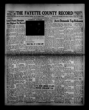 The Fayette County Record (La Grange, Tex.), Vol. 39, No. 22, Ed. 1 Tuesday, January 17, 1961