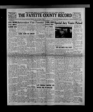 The Fayette County Record (La Grange, Tex.), Vol. 41, No. 12, Ed. 1 Tuesday, December 11, 1962