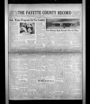 The Fayette County Record (La Grange, Tex.), Vol. 38, No. 20, Ed. 1 Friday, January 8, 1960
