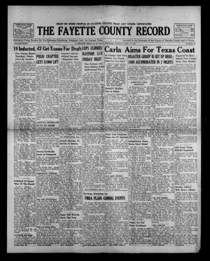 The Fayette County Record (La Grange, Tex.), Vol. 39, No. 90, Ed. 1 Tuesday, September 12, 1961