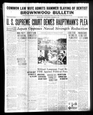 Brownwood Bulletin (Brownwood, Tex.), Vol. 36, No. 47, Ed. 1 Monday, December 9, 1935