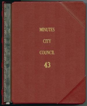 Primary view of object titled '[Abilene City Council Minutes: 2002]'.