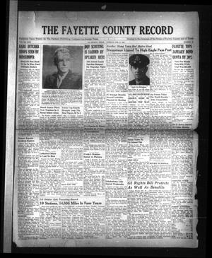 The Fayette County Record (La Grange, Tex.), Vol. 23, No. 30, Ed. 1 Tuesday, February 13, 1945