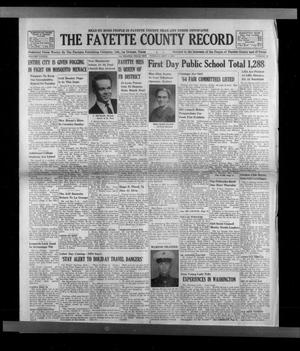 The Fayette County Record (La Grange, Tex.), Vol. 42, No. 88, Ed. 1 Tuesday, September 1, 1964