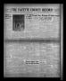 Newspaper: The Fayette County Record (La Grange, Tex.), Vol. 38, No. 4, Ed. 1 Fr…