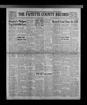 Primary view of object titled 'The Fayette County Record (La Grange, Tex.), Vol. 43, No. 50, Ed. 1 Friday, April 23, 1965'.