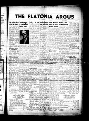 The Flatonia Argus. (Flatonia, Tex.), Vol. 81, No. 20, Ed. 1 Thursday, May 17, 1956