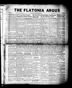 The Flatonia Argus (Flatonia, Tex.), Vol. 72, No. 39, Ed. 1 Thursday, September 25, 1947