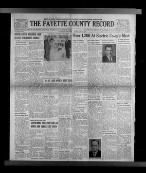 The Fayette County Record (La Grange, Tex.), Vol. 43, No. 78, Ed. 1 Friday, July 30, 1965