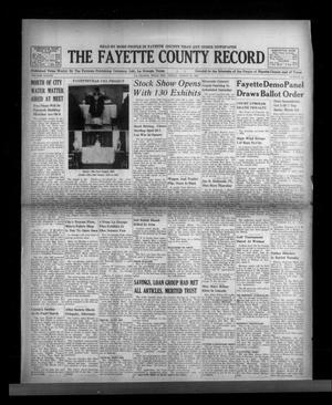 The Fayette County Record (La Grange, Tex.), Vol. 42, No. 41, Ed. 1 Friday, March 20, 1964