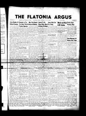 Primary view of object titled 'The Flatonia Argus (Flatonia, Tex.), Vol. 83, No. 28, Ed. 1 Thursday, July 10, 1958'.