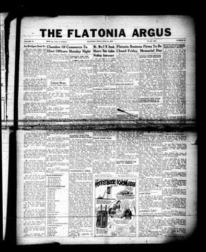 Primary view of object titled 'The Flatonia Argus (Flatonia, Tex.), Vol. 72, No. 22, Ed. 1 Thursday, May 29, 1947'.