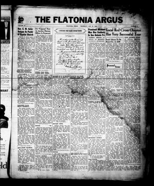 The Flatonia Argus (Flatonia, Tex.), Vol. 68, No. 5, Ed. 1 Thursday, January 21, 1943