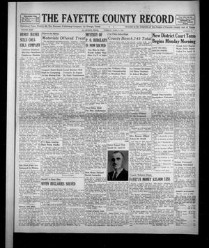 The Fayette County Record (La Grange, Tex.), Vol. 31, No. 45, Ed. 1 Tuesday, April 7, 1953