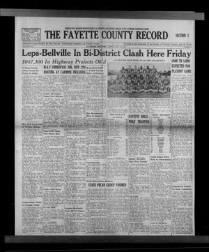 The Fayette County Record (La Grange, Tex.), Vol. 44, No. 6, Ed. 1 Friday, November 19, 1965