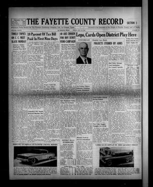 The Fayette County Record (La Grange, Tex.), Vol. 37, No. 100, Ed. 1 Friday, October 16, 1959