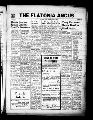 The Flatonia Argus (Flatonia, Tex.), Vol. 68, No. 25, Ed. 1 Thursday, June 17, 1943