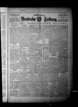 La Grange Deutsche Zeitung. (La Grange, Tex.), Vol. 12, No. 22, Ed. 1 Thursday, January 16, 1902