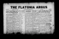 Primary view of The Flatonia Argus (Flatonia, Tex.), Vol. 71, No. 48, Ed. 1 Thursday, November 28, 1946