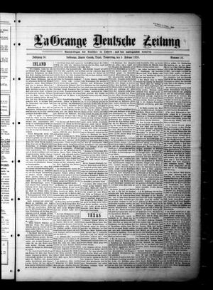 La Grange Deutsche Zeitung (La Grange, Tex.), Vol. 36, No. 26, Ed. 1 Thursday, February 4, 1926