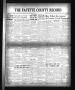 Newspaper: The Fayette County Record (La Grange, Tex.), Vol. 23, No. 94, Ed. 1 T…