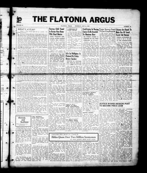 The Flatonia Argus (Flatonia, Tex.), Vol. 67, No. 42, Ed. 1 Thursday, October 8, 1942