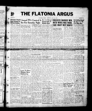 The Flatonia Argus (Flatonia, Tex.), Vol. 67, No. 45, Ed. 1 Thursday, October 29, 1942