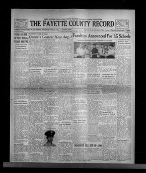 The Fayette County Record (La Grange, Tex.), Vol. 42, No. 66, Ed. 1 Tuesday, June 16, 1964