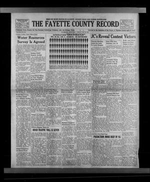 The Fayette County Record (La Grange, Tex.), Vol. 43, No. 16, Ed. 1 Friday, December 25, 1964