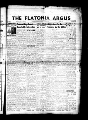 The Flatonia Argus. (Flatonia, Tex.), Vol. 80, No. 24, Ed. 1 Thursday, June 16, 1955
