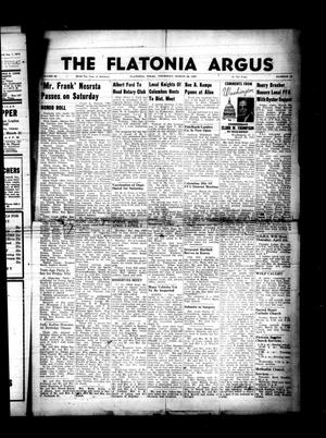 Primary view of object titled 'The Flatonia Argus. (Flatonia, Tex.), Vol. 82, No. 13, Ed. 1 Thursday, March 28, 1957'.