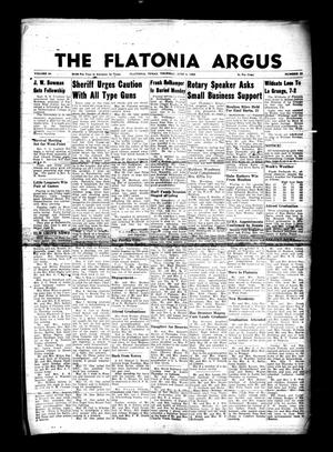 The Flatonia Argus (Flatonia, Tex.), Vol. 84, No. 23, Ed. 1 Thursday, June 4, 1959