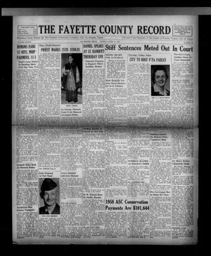 The Fayette County Record (La Grange, Tex.), Vol. 37, No. 49, Ed. 1 Tuesday, April 21, 1959