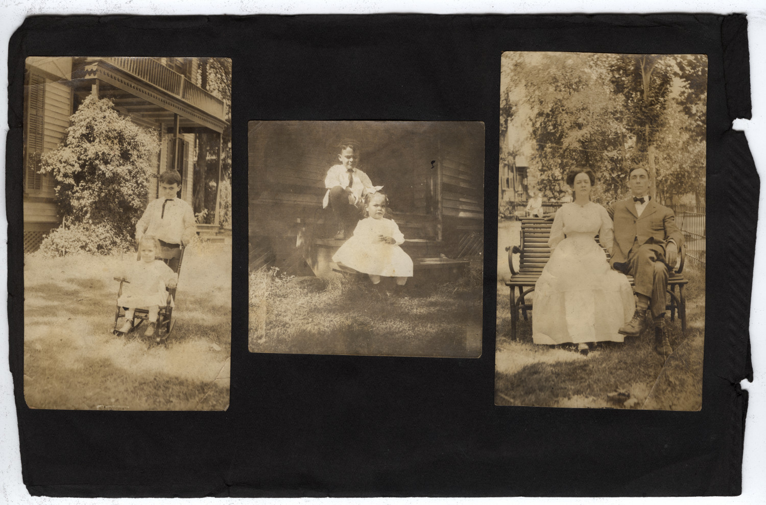 [Photograph album belonging to Elanor Trotter]
                                                
                                                    [Sequence #]: 7 of 60
                                                