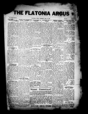 The Flatonia Argus (Flatonia, Tex.), Vol. 58, No. 51, Ed. 1 Thursday, December 21, 1933