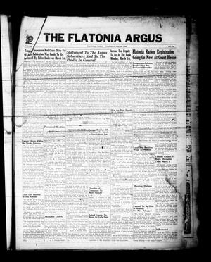 The Flatonia Argus (Flatonia, Tex.), Vol. 68, No. 10, Ed. 1 Thursday, February 25, 1943
