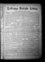 Newspaper: La Grange Deutsche Zeitung. (La Grange, Tex.), Vol. 13, No. 13, Ed. 1…