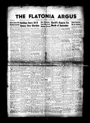 The Flatonia Argus. (Flatonia, Tex.), Vol. 81, No. 40, Ed. 1 Thursday, October 4, 1956