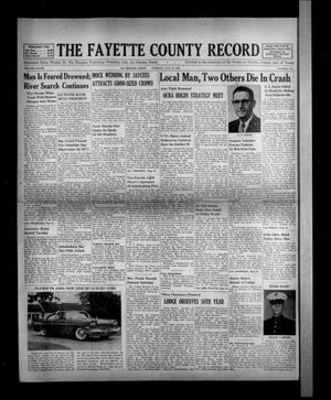 The Fayette County Record (La Grange, Tex.), Vol. 36, No. 100, Ed. 1 Tuesday, October 14, 1958