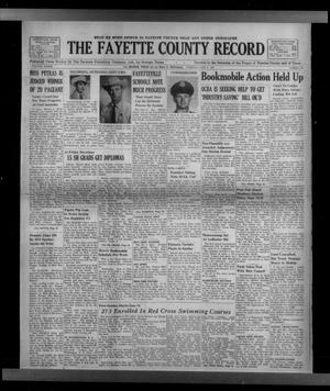 The Fayette County Record (La Grange, Tex.), Vol. 41, No. 62, Ed. 1 Tuesday, June 4, 1963