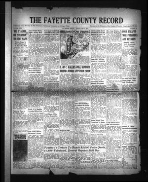 The Fayette County Record (La Grange, Tex.), Vol. 23, No. 29, Ed. 1 Friday, February 9, 1945