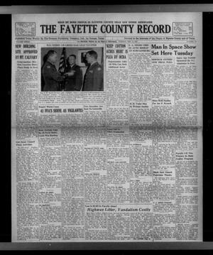 The Fayette County Record (La Grange, Tex.), Vol. 41, No. 30, Ed. 1 Tuesday, February 12, 1963