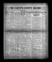 Newspaper: The Fayette County Record (La Grange, Tex.), Vol. 37, No. 73, Ed. 1 T…