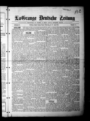 La Grange Deutsche Zeitung (La Grange, Tex.), Vol. 35, No. 46, Ed. 1 Thursday, June 25, 1925